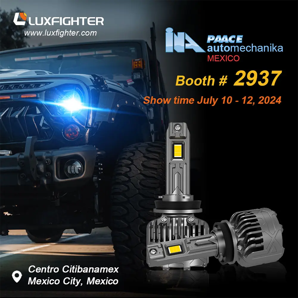 LED LED LED LUXFIER 2024 MEXICO INA PAACE