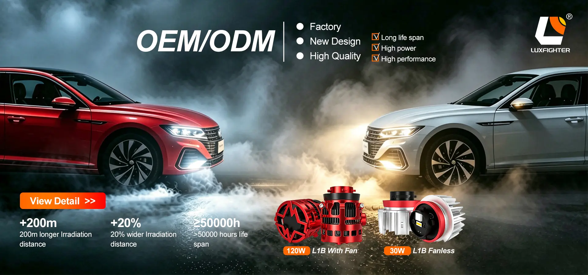 Serija Q36-60W 6000LM